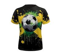 Generisch Camiseta de manga corta para hombre con diseño de países y gráficos deportivos en varios colores, tallas S a XXXXXL para visualización pública, tiempo libre, visita al estadio y fiesta de