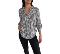 Generisch Camiseta de manga larga para mujer con purpurina, blusa con lentejuelas para mujer, blusa con estampado floral, blusa larga elegante, tallas grandes, parte superior con purpurina, blusa