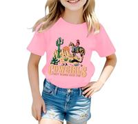 Generisch Camiseta para niños con lema «In April We Wear Blue» - Camiseta de manga corta en azul con estampado de letras coloridas | Camiseta de declaración para días de acción y uso diario infantil
