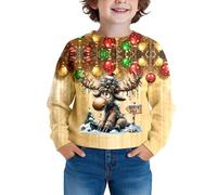 Generisch Camiseta para niños y jóvenes. Cómoda y elegante parte superior para el día a día, ideal para actividades al aire libre en la escuela, excursiones de ocio., beige, 3-4 años