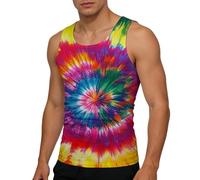 Generisch Camiseta sin mangas para hombre, multicolor, con bandera arcoíris, arco iris, CSD Amor Tolerancia LGBTQ, camiseta de deporte, chaleco Gay Pridemonth LGBT, camiseta de tirantes para playa