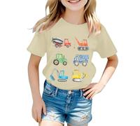 Generisch Camiseta unisex para niños con estampado occidental Long Live Cowgirls - Camiseta de manga corta con diseño de cactus y texto retro | Camiseta gráfica informal para pequeños aventureros