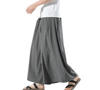 Generisch Camp - Pantalones de senderismo para hombre, impermeables, térmicos, transpirables, forro polar, resistentes al viento, pantalones de invierno con 5 bolsillos para utilidades, gris, XXL