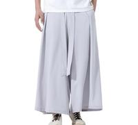 Generisch Camp - Pantalones de senderismo para hombre, impermeables, térmicos, transpirables, forro polar, resistentes al viento, pantalones de invierno con 5 bolsillos para utilidades, Gris claro