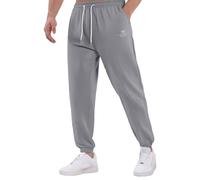 Generisch Camp - Pantalones de senderismo para hombre, impermeables, térmicos, transpirables, forro polar, resistentes al viento, pantalones de invierno con 5 bolsillos para utilidades, gris oscuro