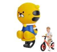 Generisch Campana de bicicleta para niños - Cute Squeeze Horn | Kawaii Tiger Animal Cycling Horn for Handlebars, Fun Sounds F´or Girls and Boys, Mejora la seguridad de la bicicleta, accesorios de