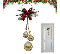 Generisch Campana de Navidad - Campana para árbol de Navidad, decoración colgante hecha de material resistente, decoración colgante ligera para un diseño festivo y uso estacional