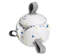 Generisch Canine Spheres - Rope Tug Toy, 15 x 15 cm, juego interactivo para cachorros pequeños breed, Pet Gear with Long Lasting Fun, Animal Supply, Play Ball for Outdoor Enrichment and Boredom