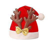 Generisch Cap Tech Gorro de Navidad y Papá Noel para adultos, unisex, gorro para detergente, color negro, D, Talla única