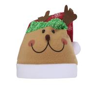 Generisch Cap Tech Gorro de Navidad y Papá Noel para adultos, unisex, gorro para detergente, color negro, H, Talla única