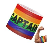 Generisch Capitán Pulsera,Pulsera De Colores Para Adultos Fútbol Capitán | Deportes Para Jugadores de Voleibol Adolescentes Adultos Equipo Entrenamiento Jugador Liderazgo