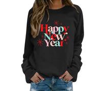 Generisch Capítulo 365 Suéter de mujer 2024 Nueva sudadera sin capucha Sustituto Blusas de ocio suaves, Negro , XL