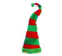 Generisch Cappello Da Babbo Natale Illuminato, Cappello Da Babbo Natale