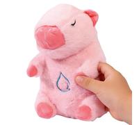 Generisch Capybara Peluche | Decoración relajante para el hogar - Realista Figura de peluche durmiendo para adultos, niños, niñas, cumpleaños, viajes, salón, dormitorio, mesita de noche, fiesta