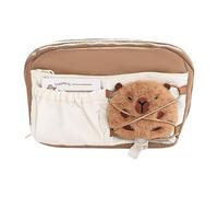 Generisch Capybara Pen Case - Capybara Design Storage Bag | Big Capacity Pencil Organizer | Pencil Bag, Cosmetic Pouch | Cute Marker Pen Case Nylon Storage Bag | Organizador de escritorio para