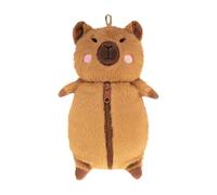 Generisch Capybara Pen Case, Plush Pencil Pouch, Cute Stationery Organizer, Pen Holder Bags, School Supplies Storage, Makeup Bag for Girls Boys, Adorable Plush Animal Design