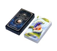 Generisch Cartas del tarot, lectura del tarot, juego de adivinación, cartas de oráculo, para niños, mujeres, hombres, hogar, viajes, fiesta, guía espiritual, meditación, crecimiento personal