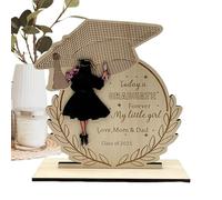 Generisch Cartelli Di Laurea el 2025-0.2 Pollici Decorazioni Da Tavolo | Decorazioni Ispirazionali Per Scrivania Arredo Casa Foto Per Festeggiamenti Eventi Party Studenti