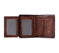 Generisch Cartera de bolsillo para hombres - Portátil para hombres con billetera corta, cartera de bloqueo, portatarjetas compacta, billetera corta Billfold para marido y amigos, bolsillos frontales