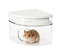Generisch Casa para animales pequeños, cueva de descanso para mascotas - Refugio para hámsters - para ratones, lemmings, hurones, ardillas, conejos enanos, jerbos, chinchillas, oso de seda dorado