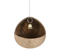 Generisch - Caseta para pájaros: ecológico, casa de Jaula Colgante, Ropa de Cama Suave y Ligera, diseño de Carcasa Segura | Accesorio para el Tronco de jardín de Tronco de árbol, Ideal para