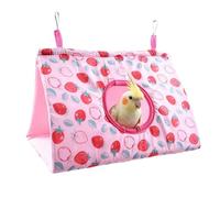 Generisch Caseta para pájaros | triangular cálido para parque infantil | Cama jaula para periquitos, canarios, cacatúas, periquitos, pinzones, temporada de invierno