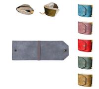 Generisch Cash Wrap Wallet with Clasp, The Cash Wrap Wallet for Business Trip Shopping Men Women, gris, Einheitsgröße, COSMETIC_CASE