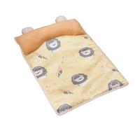 Generisch Cat Cooling Mat, Pet Ice Pad, 45 x 35 cm/17,72 x 13,78 pulgadas Summer Chill Pillow, diseño de gel transpirable, plegable con reposacabezas, uso en interiores y exteriores, del clima