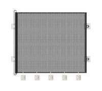 Generisch Cat Gate, Telescopic Safety Mesh Barrer, No-Drill Pet, 110 x 78 cm, puerta de bebé para puertas, gatos de a prueba de niños, perros, pequeños animales que proporcionan comodidad y paz