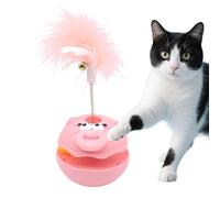 Generisch Cat Teasers Toy - Interactive Cat Toy Ball | Interactive Cats Ball Kitten Toys | Kitten Accessories with Bell | Pet Supplies Enrichment Indoor Games for Exercise Boredom