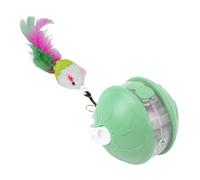 Generisch Cat Toy Ball, Electric Motion, Pet Exercise, Interactive Chasing Design, Safe Entertainment, Lightweight and Automated Motion Function, for Indoor Outdoor Play Use, 1.97x1.97 pulgadas