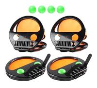 Generisch Catch Ball Set - Interactivo y Juguete con Manos de Remo | Equipo Duradero al Aire Libre para niños, Adultos, césped, Parque, Viajes de Vacaciones, Juego de Grupo, de Camping, H