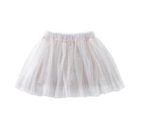 Generisch Categoría de producto Faldas para niñas - Título del producto Falda de tul bordada con flores de arco iris a cuadros para 1 a 10 años de acabado fino a rayas más cómodo, Wh1, 2-3 años