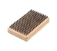 Generisch Cepillo de esquí: mango de tronco de árbol de 4,72 x 2,76 x 1,18 pulgadas, herramienta de , cepillo de snowboard duradero, juego de solución de limpieza, cepillo de mantenimiento