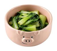 Generisch Cereal Bowls - Ceramic, Animal Shape Tableware, Postre Serving Bowl | Porcelain Noodle Bowl, Snack Dish, Cute Kitchen Dinnerware For Women Girls Students Dorm Apartment Home Restaurant Use