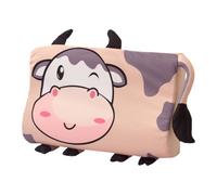 Generisch Cervicale Bambini In Seta Di Ghiaccio (40 x 25 cm) - Mini Ortopedico Rinfrescante Con Design Cartoni Animati | Basso Profilo (7 cm) Per Asilo, Viaggio & Riposino Estivo (Schiuma Morbida)