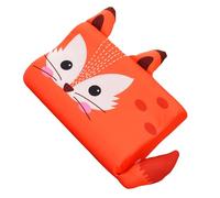 Generisch Cervicale Bambini In Seta Di Ghiaccio (40 x 25 cm) - Mini Ortopedico Rinfrescante Con Design Cartoni Animati | Basso Profilo (7 cm) Per Asilo, Viaggio & Riposino Estivo (Schiuma Morbida)