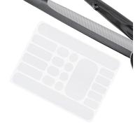 Generisch Chain Stay Protector, Chainstay Protector Mountain Bike, Bicicletas Marco Protector - Antiarañazos, Película de embalaje Cover Shield Pegatina para el Péndulo de Guijarros de Carretera