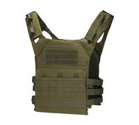 Generisch Chaleco de liberación rápida, chaleco táctico ligero de airsoft chaleco para exteriores paintball tiro juego de guerra camuflaje transpirable chaleco de entrenamiento de combate al aire