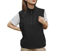 Generisch Chaleco unisex para exteriores, sin mangas, chaleco deportivo, ligero, chaleco cargo resistente al viento, chaleco de trabajo para fotógrafos, chaleco funcional con bolsillos para primavera