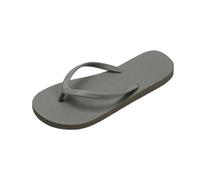 Generisch Chanclas de baño para mujer, sandalias planas antideslizantes, transpirables, cómodas, boho, zapatos planos, para interiores, zapatillas de baño, gris, 43 EU