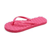 Generisch Chanclas de dedos para mujer, elegantes, cómodas, antideslizantes, con tacón, resistentes y ligeras, elegantes con plantilla para verano, playa, sandalias de silicona para caminar