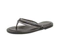 Generisch Chanclas para mujer, sandalias elegantes con plataforma, antideslizantes, chanclas de baño, ligeras, para interiores y exteriores, ligeras, sandalias de playa antideslizantes, Negro , 37 EU