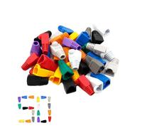 Generisch Chaqueta de conexión RJ45, chaqueta Rj45 - 50 piezas de funda protectora de cabezas de | Cubierta protectora de cabezales de , conector de cable de red Ethernet, funda para