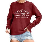 Generisch Chaqueta de entrenamiento para mujer Sudadera sin capucha para uso diario y fiestas de Halloween. Cuello redondo de manga larga con estampado encantador. Ligero y cómodo. Sudadera para