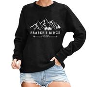 Generisch Chaqueta de entrenamiento para mujer Sudadera sin capucha para uso diario y fiestas de Halloween. Cuello redondo de manga larga con estampado encantador. Ligero y cómodo. Sudadera para