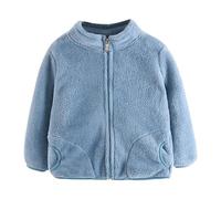 Generisch Chaqueta de invierno para bebé y niña, chaqueta de forro polar para bebé, abrigos de lana cálidos, abrigos de invierno, chaqueta de felpa cómoda, chaqueta de entretiempo con cremallera, ropa