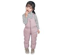 Generisch Chaqueta de invierno para esquí con forro polar engrosado, ropa de cuerpo entero para exteriores, pantalones cálidos para los días fríos