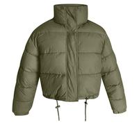 Generisch Chaqueta de invierno para mujer ¡Segura! Aquí hay un título de producto que coincide con los hábitos de búsqueda de los compradores: "Chaqueta de mujer con cremallera lisa y cuello alto de
