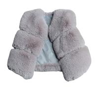 Generisch Chaqueta de invierno para niños y niñas, sin mangas, cálida, cómoda, acolchada, a prueba de viento, chaleco para exteriores, transpirable, para exteriores, Gris3, 90